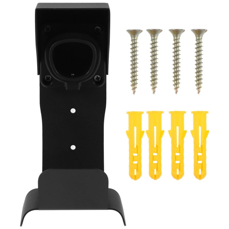 Cable Organizer Wall Mount Charger Holder for Electric Cars Easy Install Black - Image 2