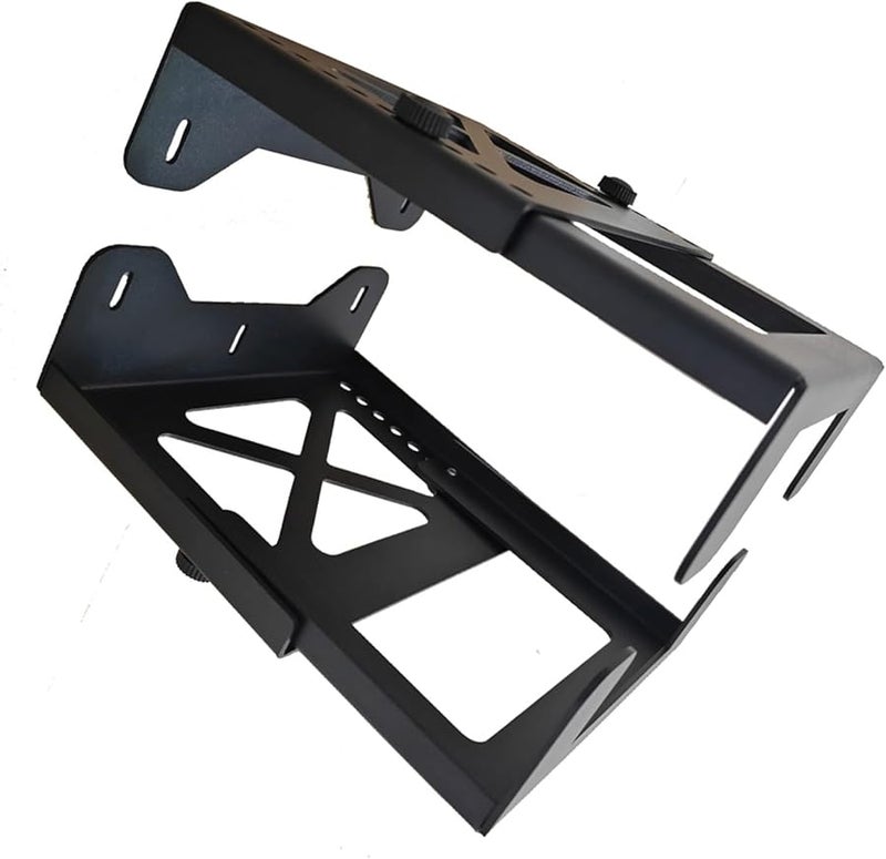 Adjustable Under Desk PC Mount Bracket Holder for NAS CPU Small Form Factor Desktop Tower Frame Accessories Space Saving Stand - Image 5