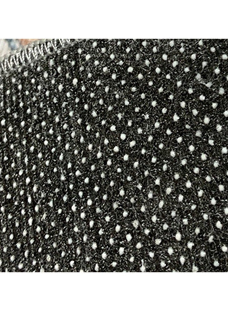 Loquat Polyester Fiber Machine Washable Retro Style Carpet - Image 2