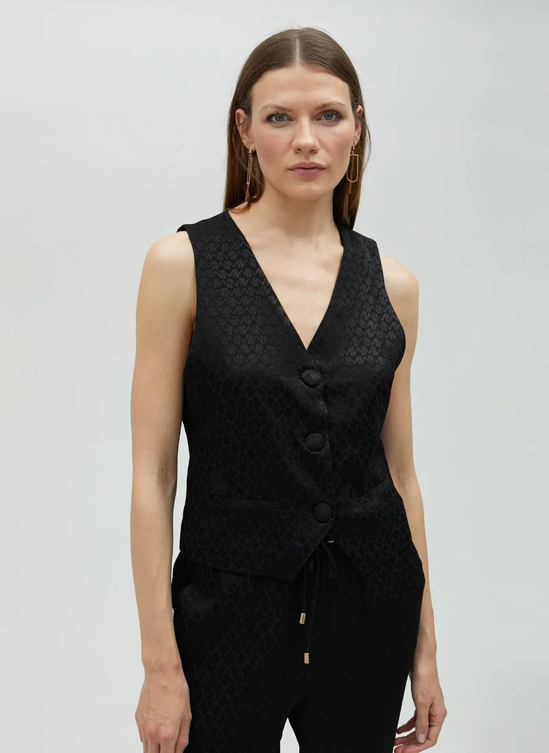 Lola Casademunt Jacquard waistcoat