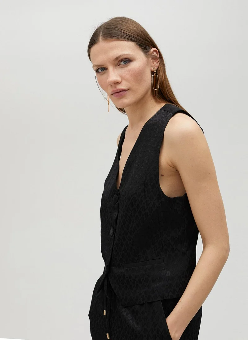Lola Casademunt Jacquard waistcoat
