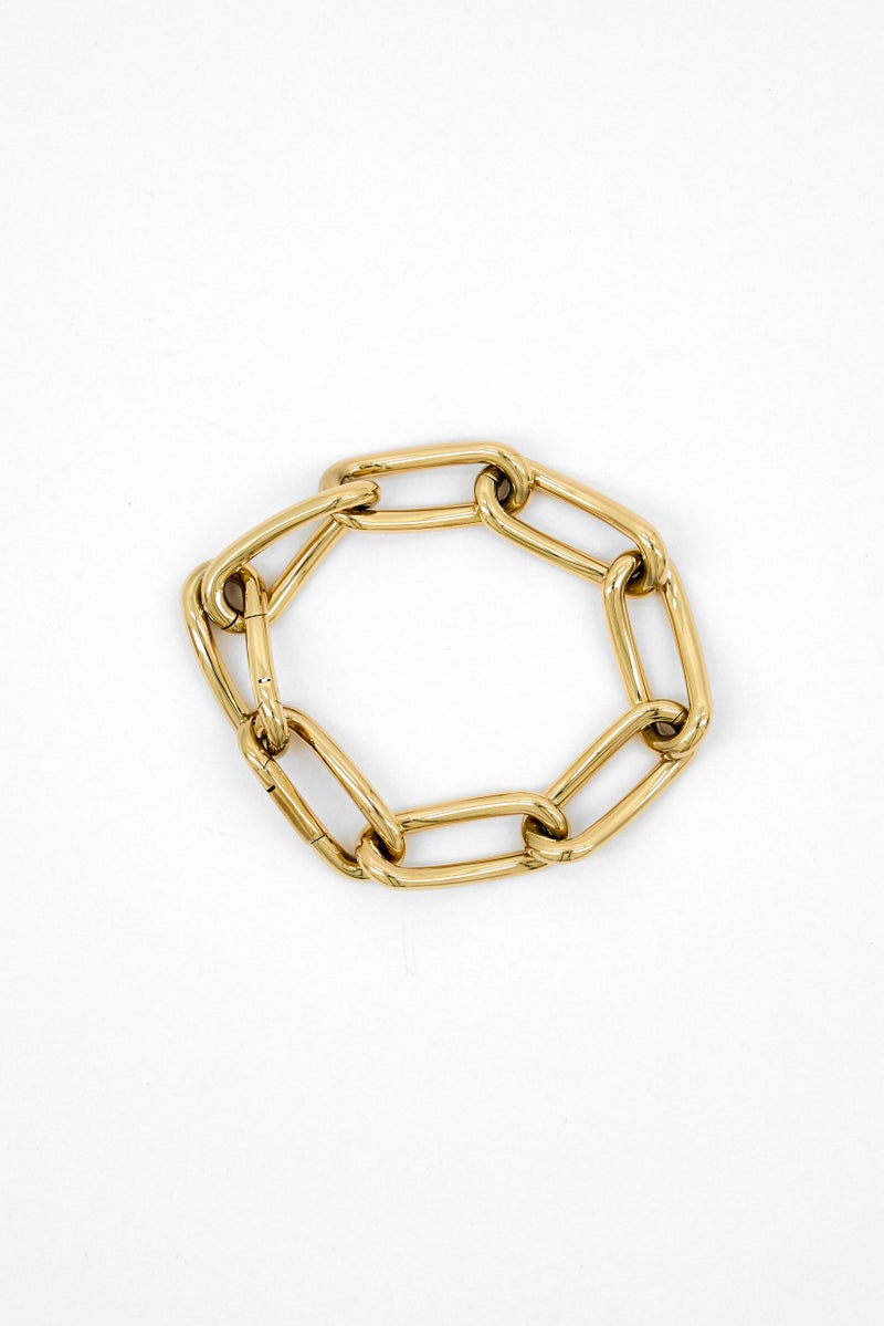 BOSS Women Twisted Tubular Chain Bracelet, Gold  - Image 2