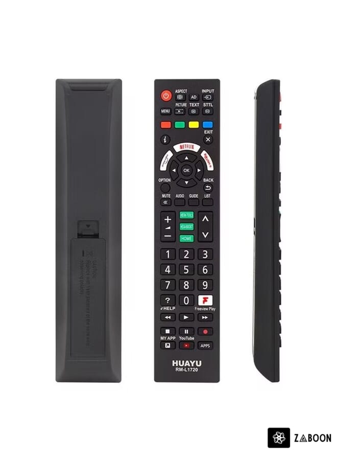 Zaboon Universal TV Remote Control RM-L1720 For Panasonic LCD LED TV Remote Control Replace For All Panasonic N2QAYB Series EUR Series TNQ Series