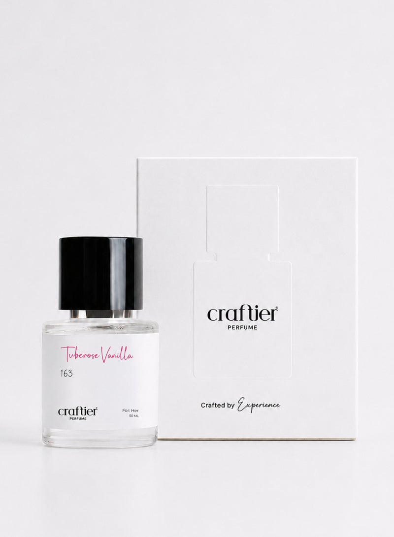 Craftier Perfume TUBEROSE VANILLA - Inspired of- L'INTERDIT, Eau De Parfum for Women - 50ml, Long Lasting Floral Fragrance Upto 36 Hrs, Travel Size Women's Perfume - Image 2
