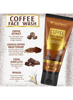 VOLAMENA WITH DEVICE Coffee Face Wash with l arabica Coffee & Cocoa For skin energizing 100 ml  - Image 4