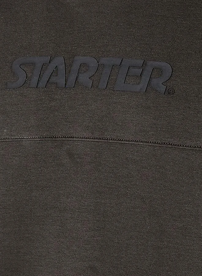 Starter Starter Regular Fit V-Neck Panelled T-shirt