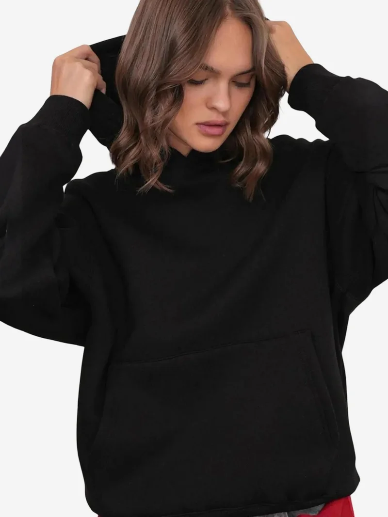 MixRay Mixray Oversized Hooded Sweatshirt with Pocket