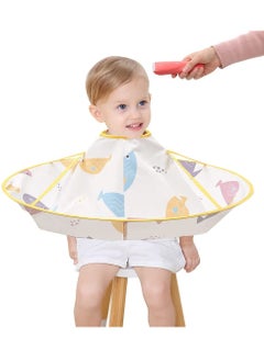 KASTWAVE Hair Cutting Cape for Kids, Haircut Cape Umbrella Design Barber Hairdressing Cloak Foldable Adjustable Toddler Hair Catcher Cape Girl Boy for Children  - Image 1