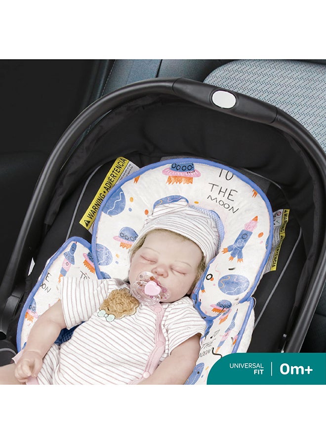 Moon Body Support Cushion Car Seat Pad Support Pillow - Image 5