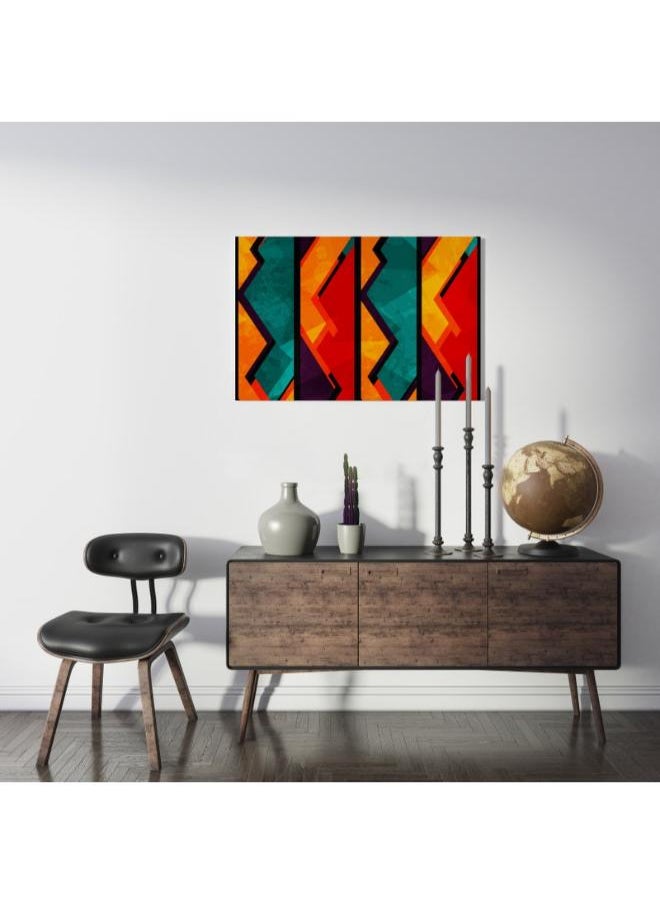 Home Gallery - African geometric seamless pattern with grunge effect - Image 1