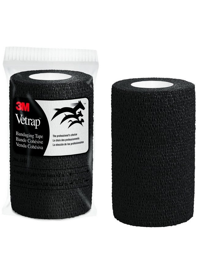 3M Vetrap - Individual Roll Black (Pack of 6)