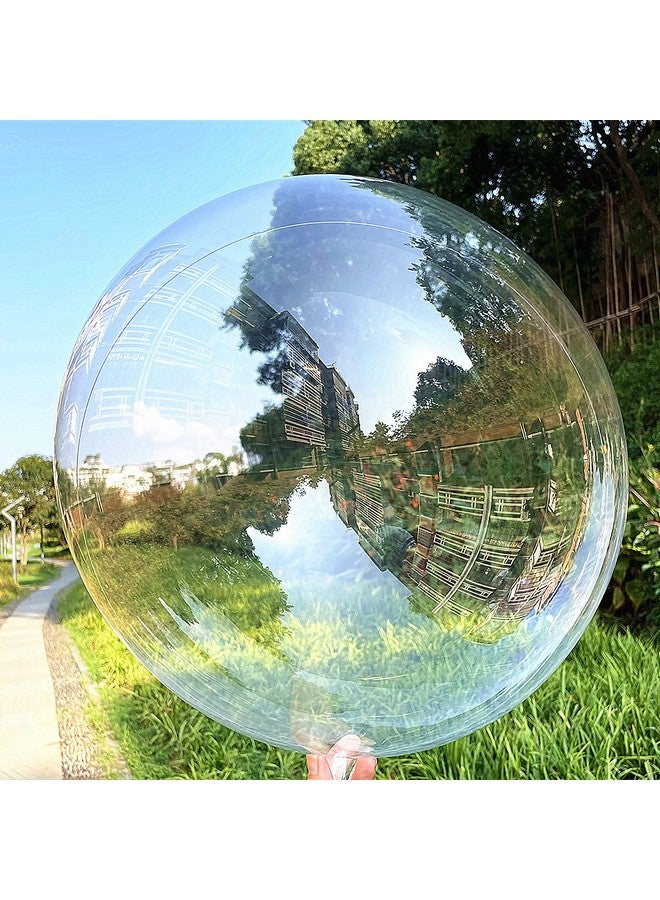 UZER Bobo Balloons 50 Packs, 20 Inch Helium Style Transparent Bubble Clear Balloons for LED Light Up Decoration, Gifts for Christmas,Wedding,Birthday Party Decorations (LED String Not Included) - Image 2