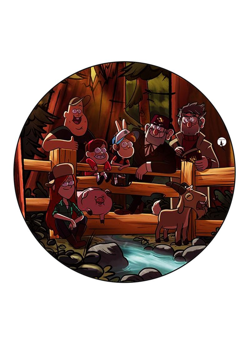 RKN Gravity Falls Printed Mouse Pad Multicolour