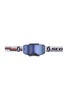 Scott Scott Fury Chrome Motocross Goggles blue/black silver chrome works  - Image 2