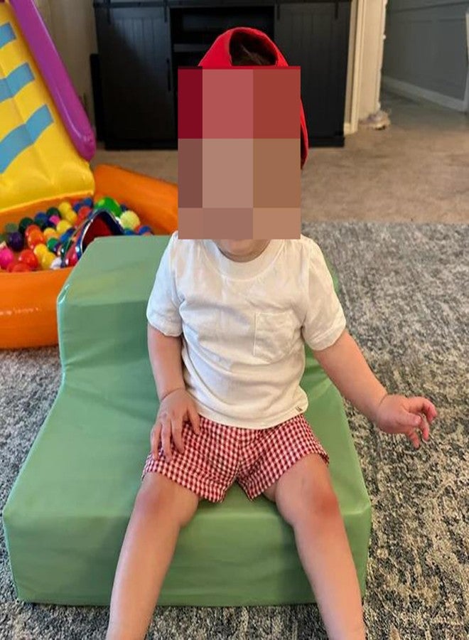 Karuedoo Toddler Baby Boy Girl Summer Casual Gingham Plaid Elastic Waist Shorts Pants Bottoms (Red, 2-3 Years) - Image 4
