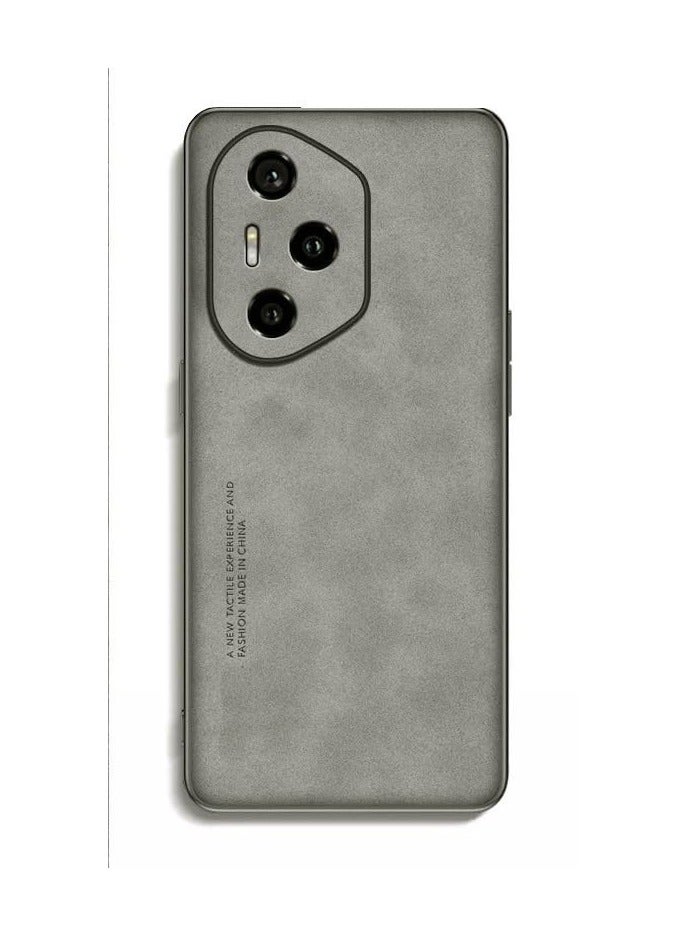 عام غطاء هاتف هونر 400 برو: مقاوم للصدمات والرمل بمواصفات عسكرية - غطاء جلدي نابا رفيع مع درع عدسة وغطاء مقاوم لبصمات الأصابع - Image 1