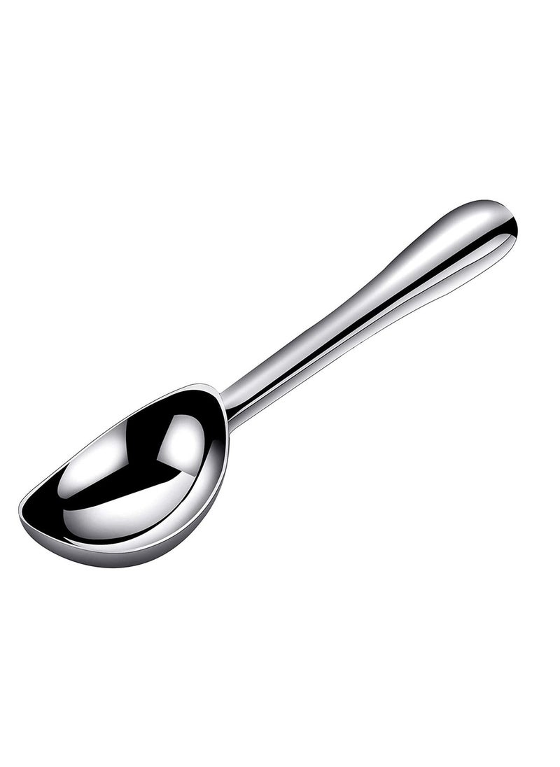 SYOSI Ice Cream Scoop, Zinc Alloy Ice Cream Scooper, Ergonomic, Non-Stick, Anti-Freeze Kitchen Food Scoop Dishwasher Safe Ice Cream Spade for Ice Cream, Fruit, Mashed Potato, 16.5 Cm  - Image 1