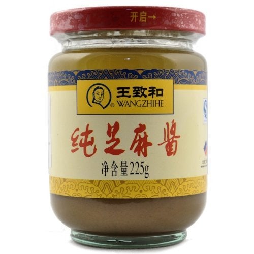 Wang Zhihe Pure Sesame Paste  Free one NineChef Spoon 1 Bottle - Image 2
