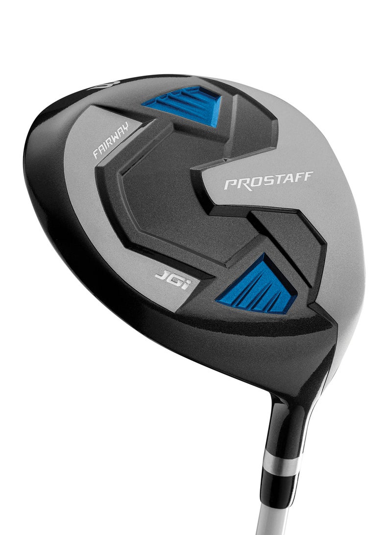 Wilson Golf Pro Staff Junior Game Improvement Small Club Set for Children from 5-8 Years, Body Size 102-127 cm, Right-Handers, Graphite, Including Carrybag, Blue - Image 3