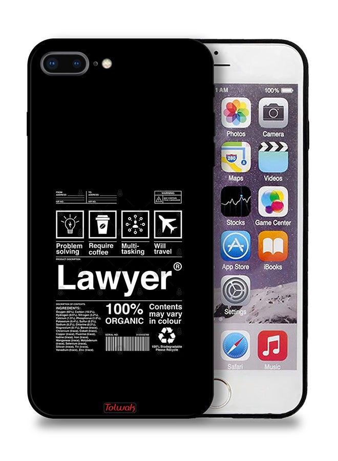 Tolwak Apple iPhone 8 Plus Protective Case Lawyer Sticker - Image 1
