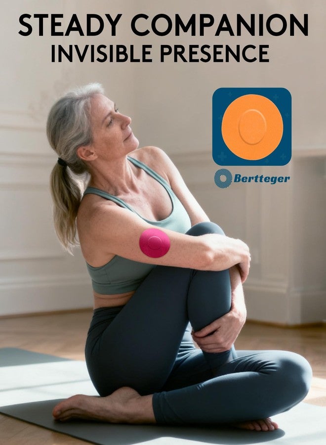 Bertteger 30 قطعة من اللصقات اللاصقة، لصقات G7 المقاومة للماء، آمنة، مضادة للحساسية، توفر دعمًا مريحًا لمدة 10 أيام، ليلاً ونهارًا، وتوفر الحماية. - Image 4