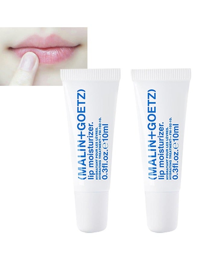 MALIN + GOETZ Lip Moisturizer, Hydrating Moisturizing Lip Balm for Men and Women, Hydrating Lip Gel for Chapped Lips, Nourishing Dry Lip Treatment, Long Lasting Hydrating, Vegan & Cruelty Free（Pack of 2） - Image 1