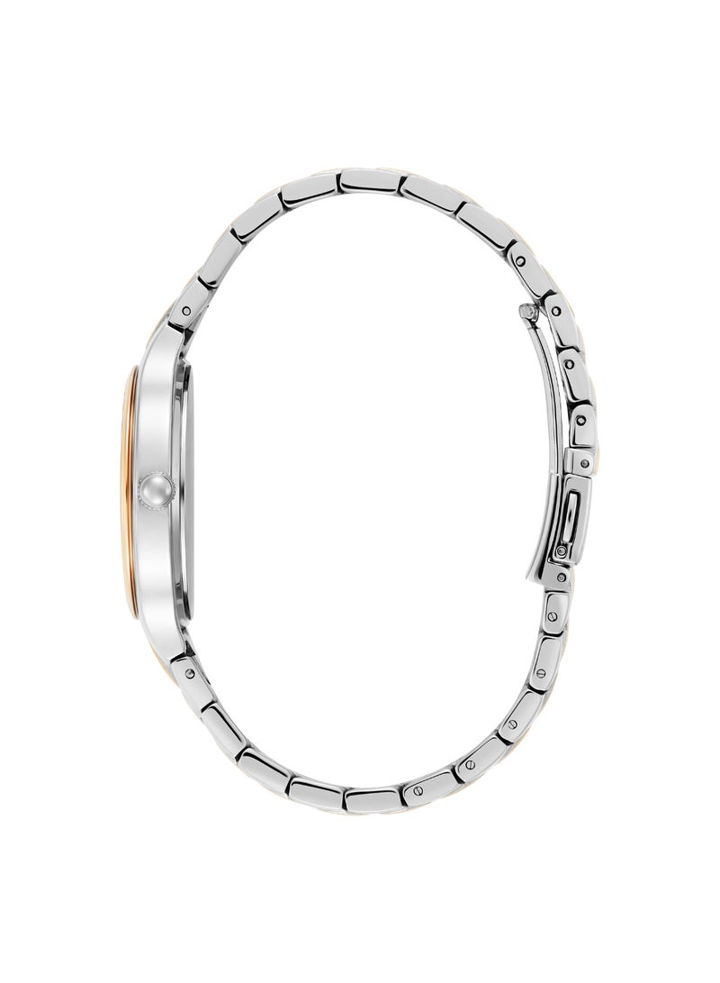 OLIVIA BURTON ROUND ANALOG WOMEN'S SILVER WHITE CASE WATCH - 24000211 - Image 4