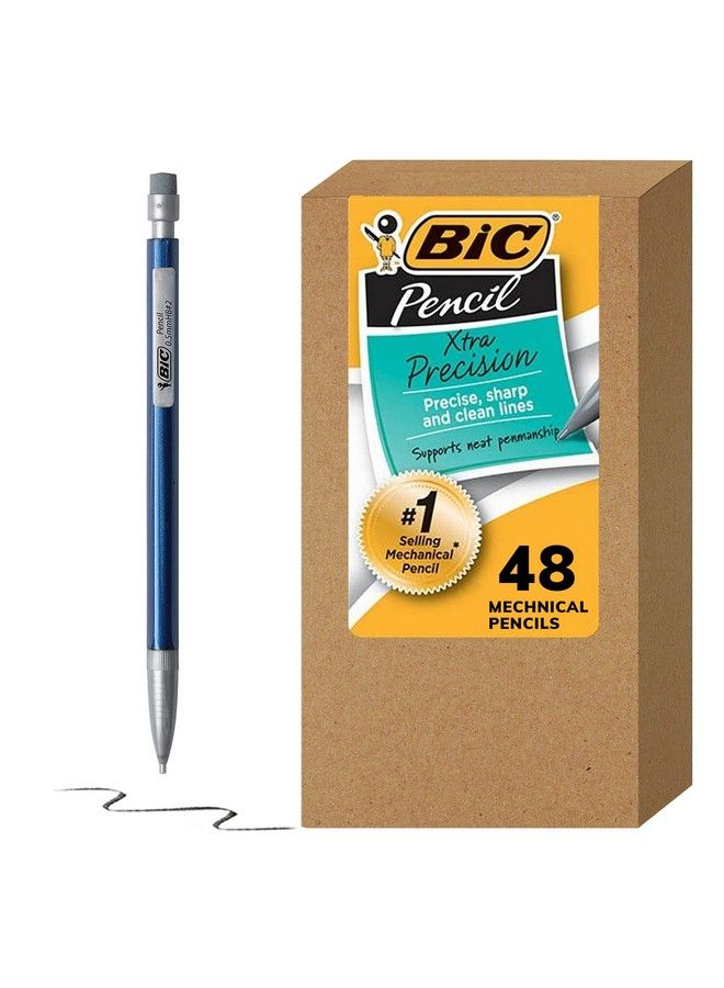 Bic قلم رصاص ميكانيكي إكسترا دقة ببرميل معدني نقطة دقيقة (0.5 مم) 48 عد - Image 1