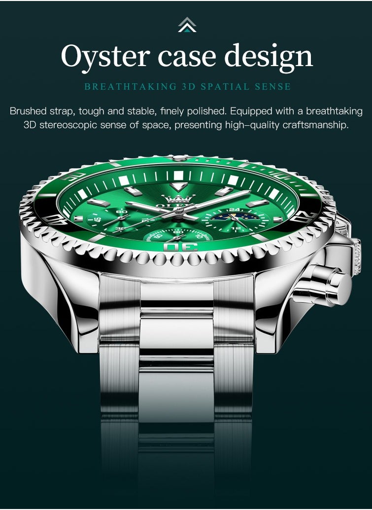 OLEVS - Watches For Men Quartz Water Resistant Analog Watch - Image 1