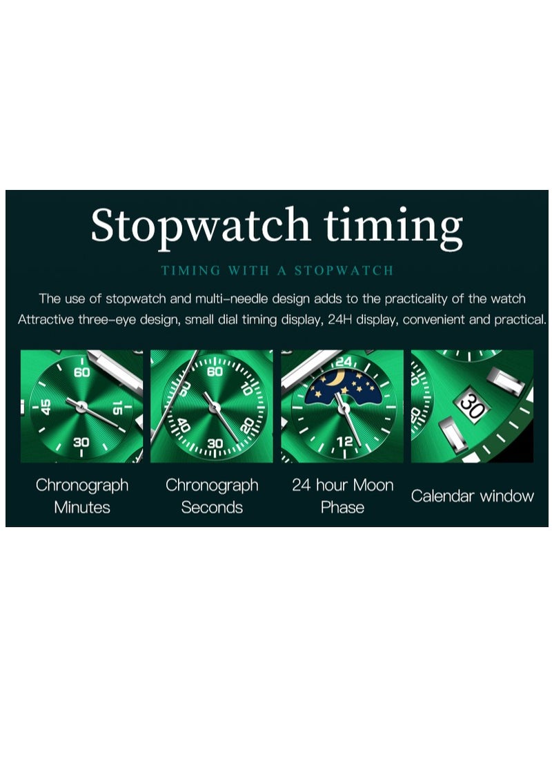 OLEVS - Watches For Men Quartz Water Resistant Analog Watch - Image 1