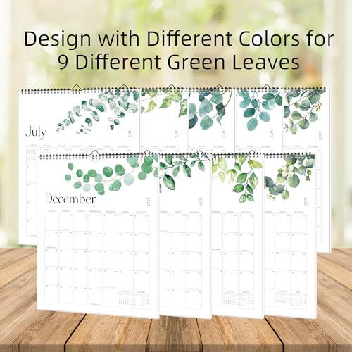 Kamoy Aesthetic Wall Calendar 2026-2027, 18 Month Vertical Calendar from January 2026 - June 2027, 11.5" x 15", Large Spiral Hanging 2026 Calendar With Large Ample Blocks for Writing, for School, Home, Office for Monthly Organizing & Planning - Image 4