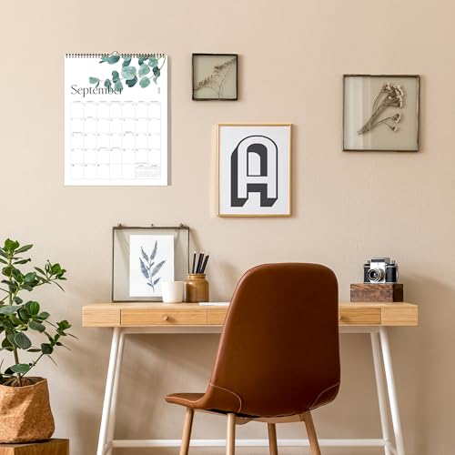 Kamoy Aesthetic Wall Calendar 2026-2027, 18 Month Vertical Calendar from January 2026 - June 2027, 11.5" x 15", Large Spiral Hanging 2026 Calendar With Large Ample Blocks for Writing, for School, Home, Office for Monthly Organizing & Planning - Image 5