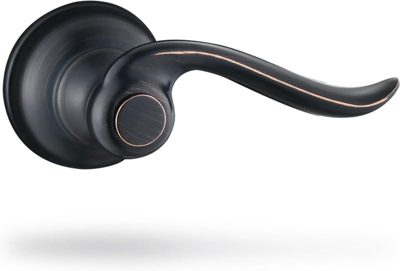 DLymtrx Shower Handle Replacement, Compatible for Delta 13/14 & 1300/1400 Series Tub Faucet BT14096, Oil Rubbed Bronze Single Metal Lever Handle - Image 1