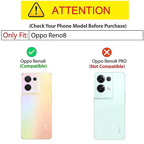 KAPA PC+Cloth Soft Full Fabric Case For Oppo Reno 8 (5G) Back Cover, Shockproof Slim Hard Anti Slip Back Cover (Black) - Image 2
