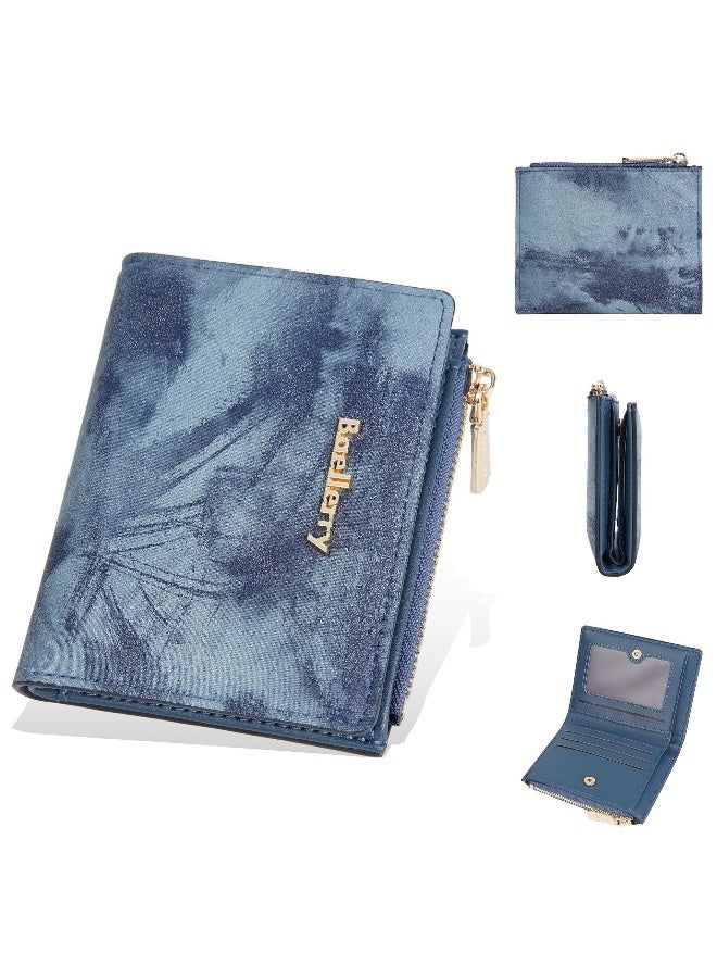 baellerry Women's Purse Short Fashion Zipper Buckle Wallet Multi-card Coin Purse Woman  - Image 1