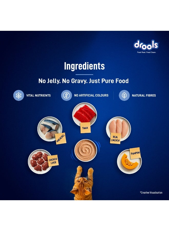 Drools Ocean Fish Mousse Kitten 80gm – Pack of 24 - Image 4