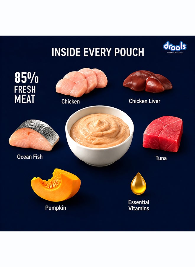 Drools Ocean Fish Mousse Kitten 80gm – Pack of 24 - Image 5
