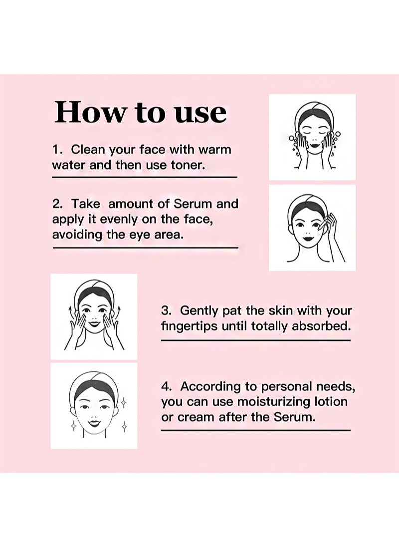 Lanthome - Watermelon Niacinamide Serum，Face Skin Care, Hydrating & Brighten with Hyaluronic Acid, Glycerin and Vitamin E, Lightweight Facial Serum & Priming Liquid Highlighter(60ml) - Image 1