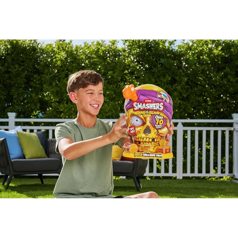 زورو مجموعة التنقيب عن الكنز بجزيرة الديناصورات مع 70 مفاجأة - جمجمة برتقالي - 74123 - Image 4