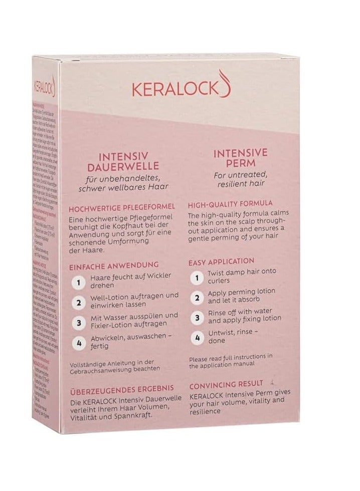 Keralock Intensive Perm – Gentle and Effective, Long-Lasting Curls, Smooths Hair Surface, Sponge Application System - Image 2