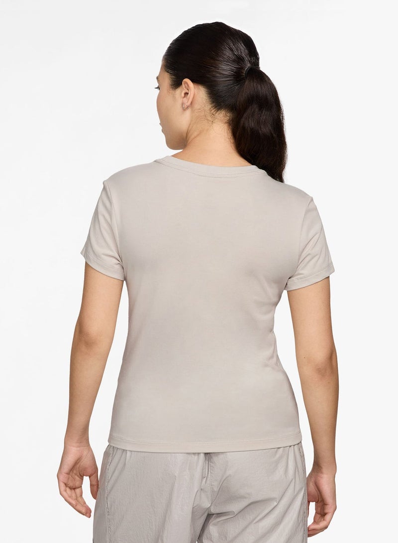 Nike Nsw Everyday Knitted T-Shirt - Image 2