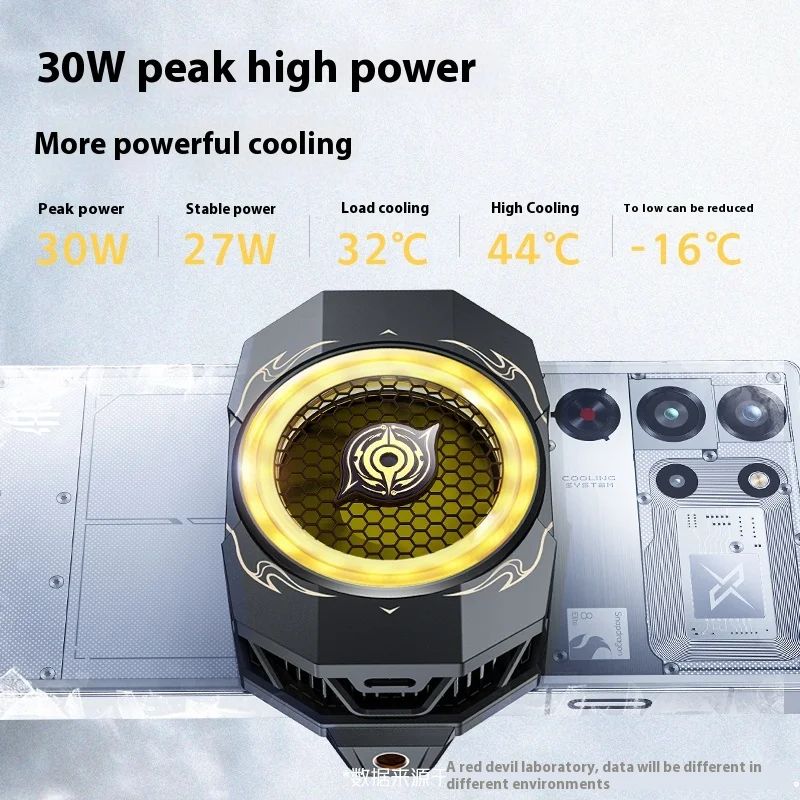نوبيا ملحقات ألعاب Nubia RedMagic Cooler 6 - ذهبي - Image 3