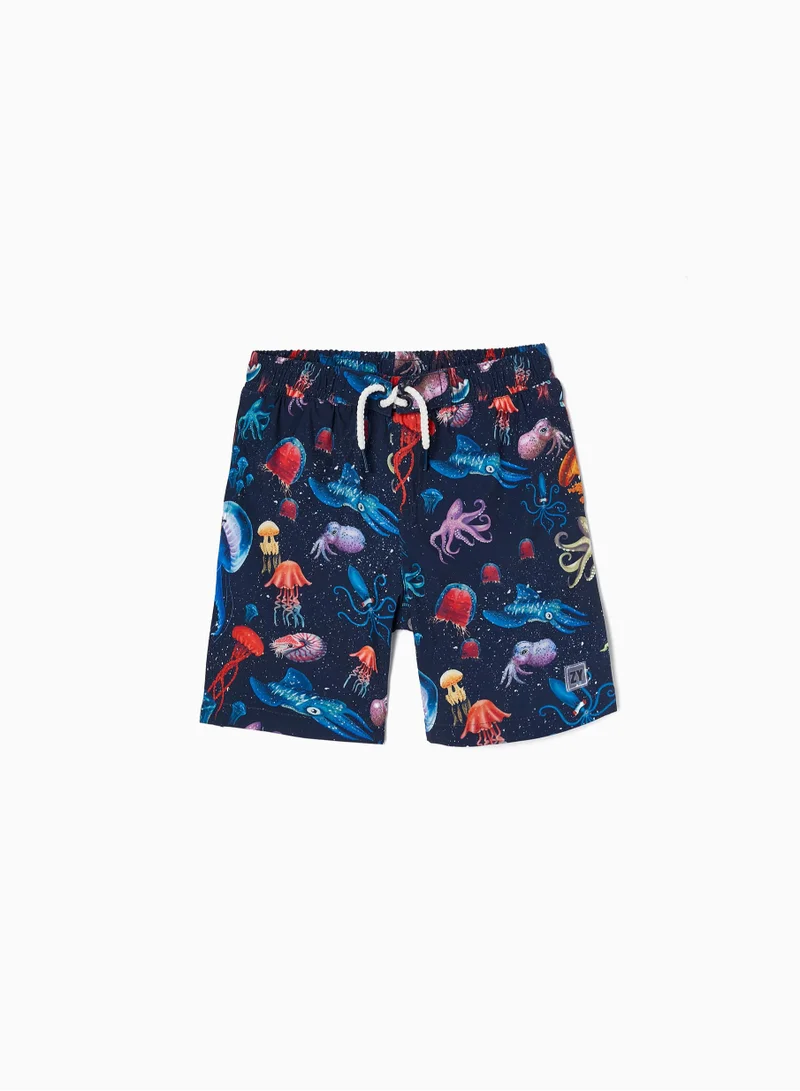زيبي Zippy Swim Shorts Uv 80 Protection For Boys Octopus