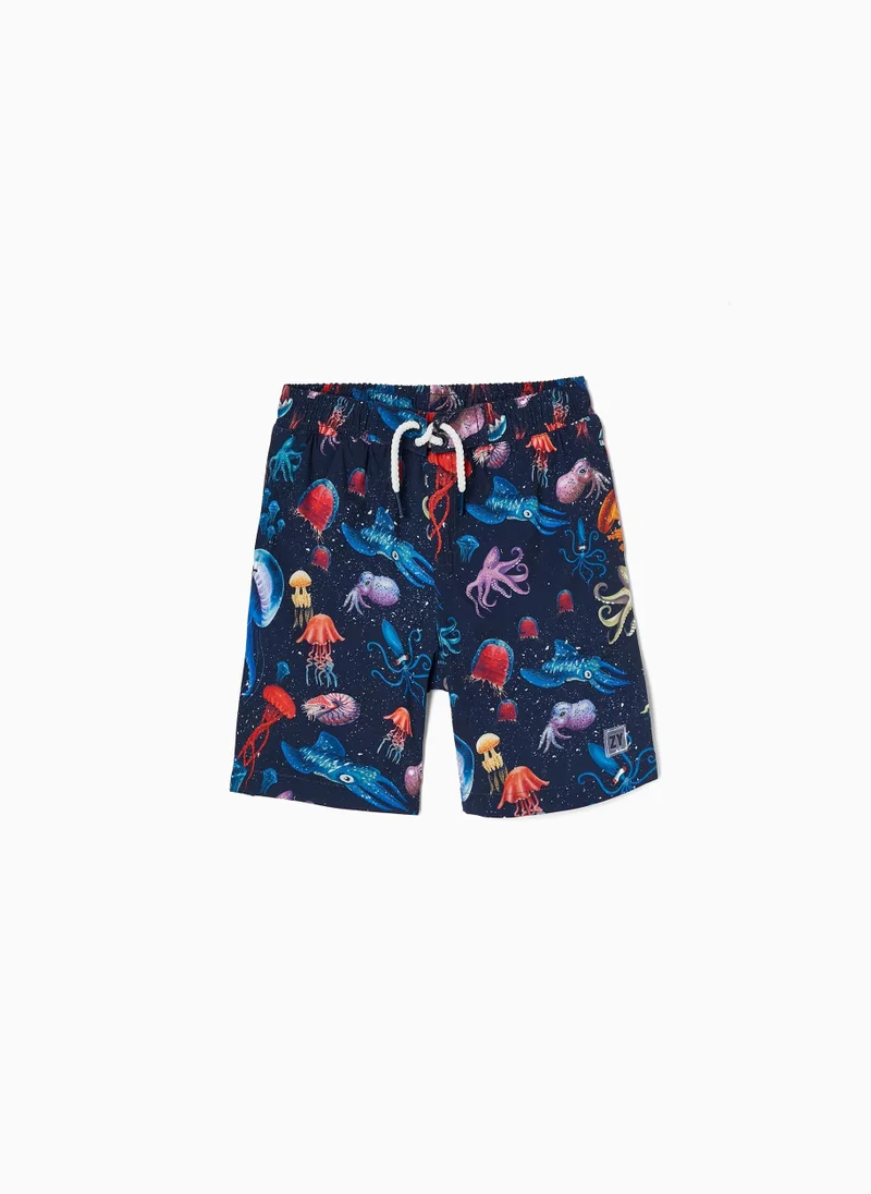 زيبي Zippy Swim Shorts Uv 80 Protection For Boys Octopus