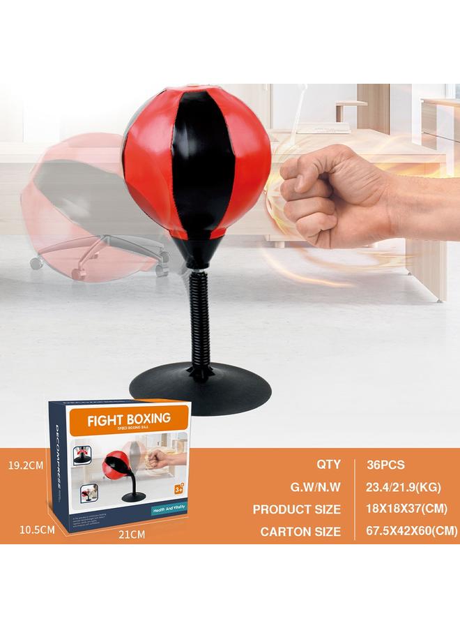 الأزرق جي دبليو أكياس الرمل قفازات الملاكمة رد فعل الكرة لعبة مجموعة ألعاب الملاكمة المنزلية للشباب - Image 4