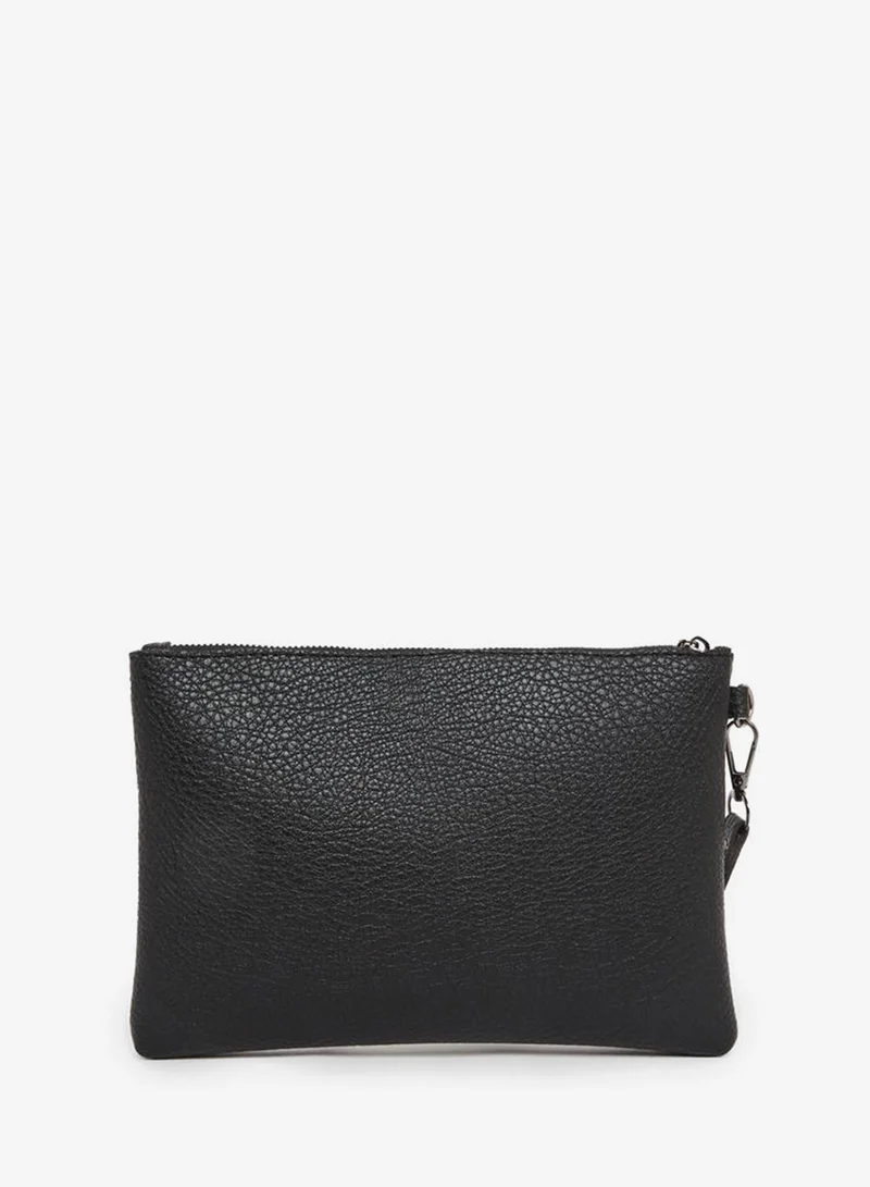 Styli Plain Handbag with Zip