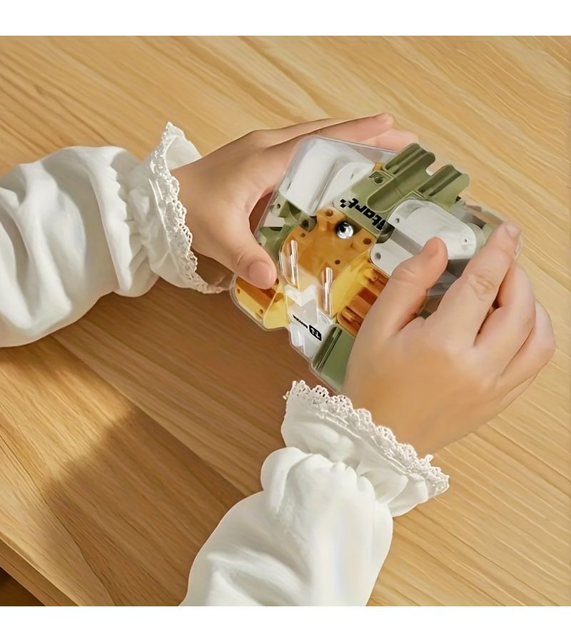 White 3D Maze Cube Puzzle Toy Mental Training Fast Competition Brain Teaser - Image 4