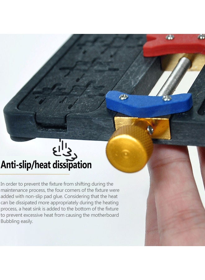 Loquat Mobile Phone Soldering Repairing Tool Black 22 x 3 x 12cm - Image 4