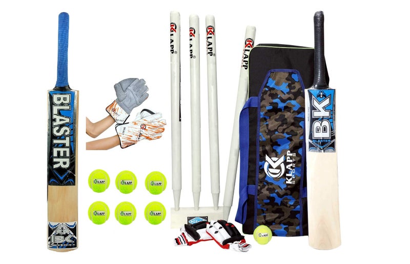 Klapp Fighter Kashmir Willow Cricket Kit for Boys and Adults with Two Bat (5) - Image 1
