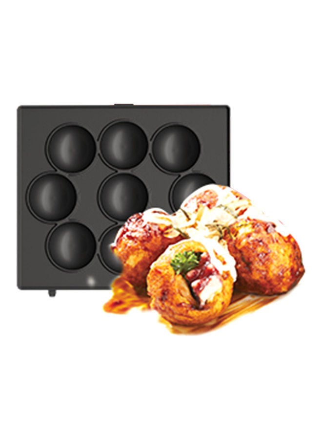 NIBEMINENT Non-Slip Bottom Style-C Waffle Plate H34031C-LM Black - Image 1